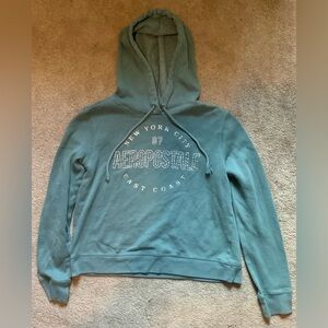 Aeropostale teal Hoodie with Logo
